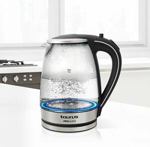 Vízforraló üveg 1,8L, 2200W Aroa Glass TAURUS