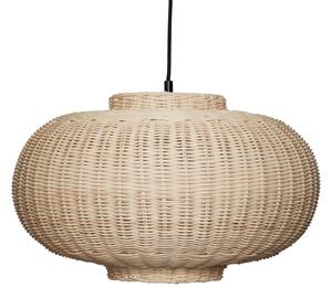 Rattan függőlámpa Hübsch Chand 45 cm