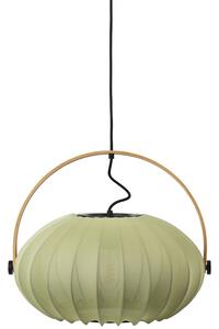 Zöld függőlámpa Halo Design DC Textil 40 cm