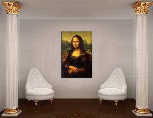 Vászonkép MONA LISA  Leonardo Da Vinci (reprodukció 100x150)