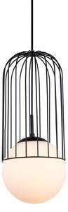 Italux modern függeszték matty fehér fekete itxmdm-3940/1 bk