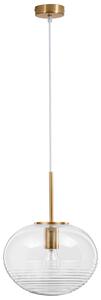 Üveg függőlámpa Nova Luce Maeve 28 cm