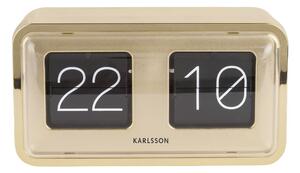 Bold Flip aranyozott asztali óra - Karlsson
