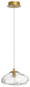 Üveg függőlámpa Nova Luce King 20 cm