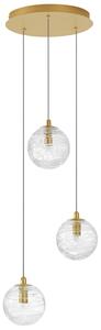 Üveg függőlámpa Nova Luce Coen II. 25 cm