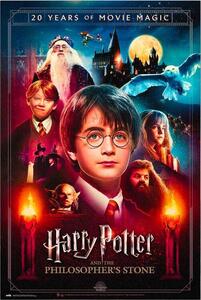 Plakát Harry Potter - Philosopher's stone - 20th anniversary, (61 x 91.5 cm)