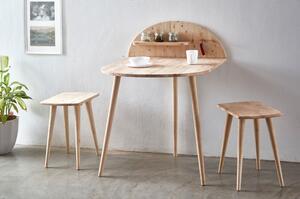 Ted étkezőasztal polccal - DEEP Furniture
