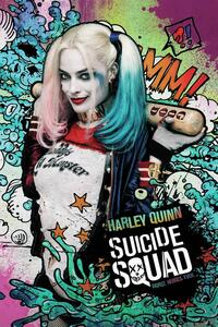 Művészi plakát Suicide Squad - Harley, (26.7 x 40 cm)