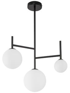 Opál fehér üveg függőlámpa Nova Luce Licato 49 cm