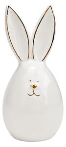 Kerámia nyuszi AURIC BUNNY 14 cm fehér