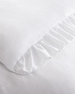Frill fehér pamut ágyneműhuzat, 135 x 200 cm - Bianca