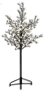 NEXOS Dekoratív fa virágokkal LED 1,5 m meleg fehér