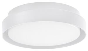 Fehér fém kültéri LED mennyezeti lámpa Nova Luce Oliver 27 cm