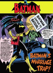 Művészi plakát Batman's marriage, (26.7 x 40 cm)