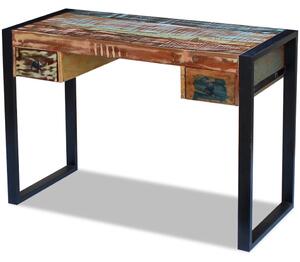 VidaXL tömör újrahasznosított fa íróasztal