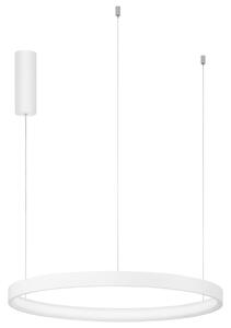 Fehér fém LED függőlámpa Nova Luce Perrine 60 cm