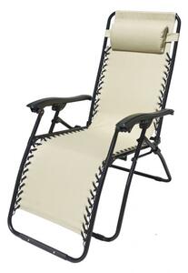 ROJAPLAST Kerti szék összecsukható 2320 OXFORD Cream