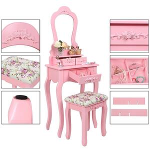 Fésülködő asztal Madame “Pink” Clotilde