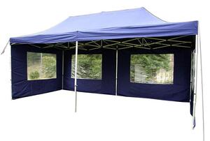 GARTHEN Kerti sátor összecsukható PROFI 3 x 6 m kék