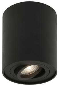 Fekete fém spotlámpa Nova Luce Gozzano 9,6 cm