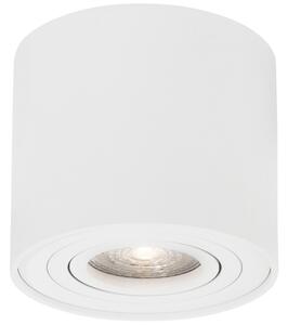 Fehér fém spotlámpa Nova Luce Gozzano 8 cm