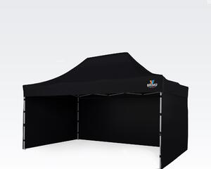 Kerti sátor 3x4,5m - Fekete