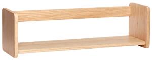 Tölgy falipolc Hübsch Nomad 12 x 40 cm