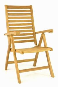 Kerti szék állítható DIVERO® - tíkfa