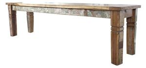 Massziv24 - OLDTIME pad 160cm lakkozott indiai öregfa