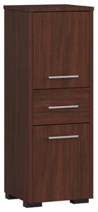 AKORD FIN Fürdőszobai Oszlopszekrény 85cm Wenge