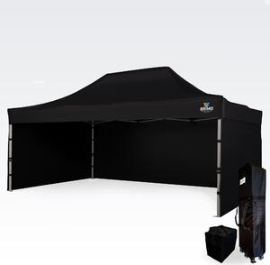 Bemutató sátor 4x6m - Fekete