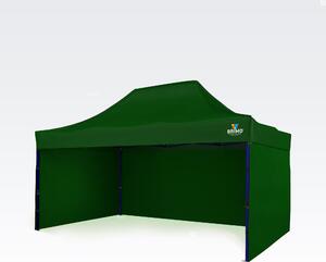Elárusító sátor 3x4,5m - Zöld