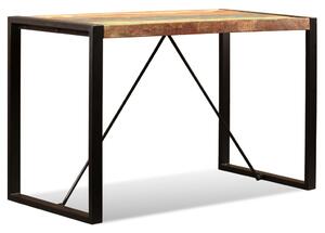 VidaXL tömör újrahasznosított fa étkezőasztal 120 cm