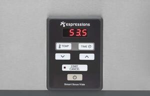 Sous Vide Smart sous-vide főzőkészülék Espressions, 700W, 5,5 lit