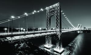 Poszter tapéta Manhattan Bridge vlies 104 x 70,5 cm vlies 104 x 70,5 cm
