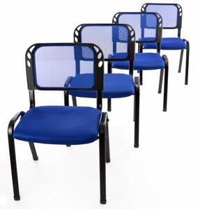 GARTHEN Konferencia szék 4 db kék