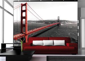 Poszter tapéta Golden Gate Bridge vlies 152,5 x 104 cm vlies 152,5 x 104 cm