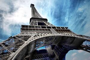 Poszter tapéta Eiffel Tower vlies 152,5 x 104 cm vlies 152,5 x 104 cm