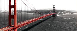 Poszter tapéta panoráma vlies Golden Gate Bridge