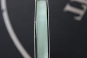 Pasztell zöld szatén szalag 1cm 50m