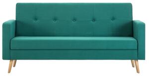 VidaXL zöld szövet kanapé