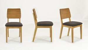 Hatszemélyes Dekton étkezőasztal + Norman tölgy székek