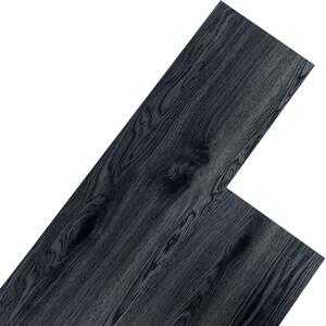 STILISTA Úszó vinyl padló 20m² tölgyfa fekete
