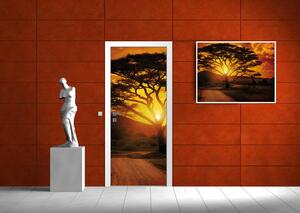 Poszter tapéta ajtóra Africa Sunset vlies 91 x 211 cm vlies 91 x 211 cm