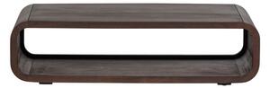 Sötét natúr színű mangófa dohányzóasztal 60x120 cm Kinu – WOOOD