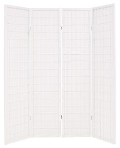 VidaXL 6 paneles, fehér, japán stílusú paraván 160 x 170 cm