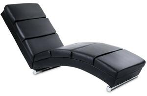 MIADOMODO Relax fotel RELG01 Fekete 155 cm