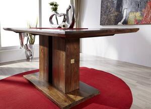 Massziv24 - BARON asztal 220x100cm, masszív indiai paliszander