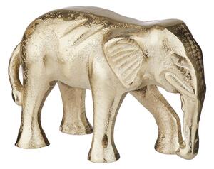 GOLDEN NATURE dekor elefánt, arany 5cm