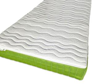 Ortho-Sleepy Relax 20 cm magas habrugós +7 Zónás ortopéd matrac zöld színben / 140x200 cm